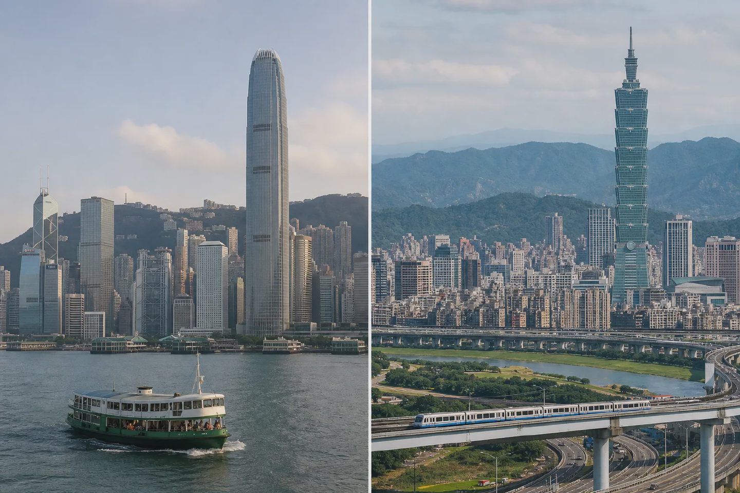 What Is Hong Kong Famous For? Hong Kong vs Taipei